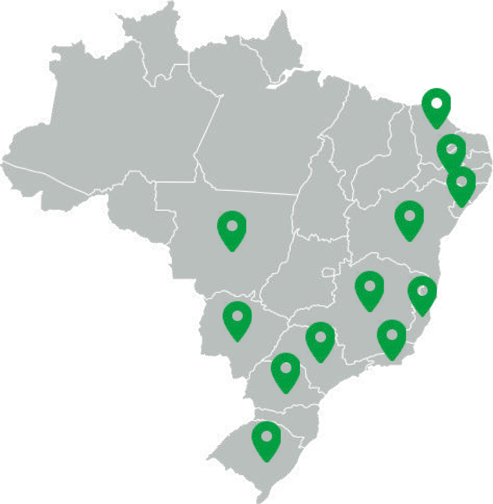 Mapa do Brasil — Turita Holding